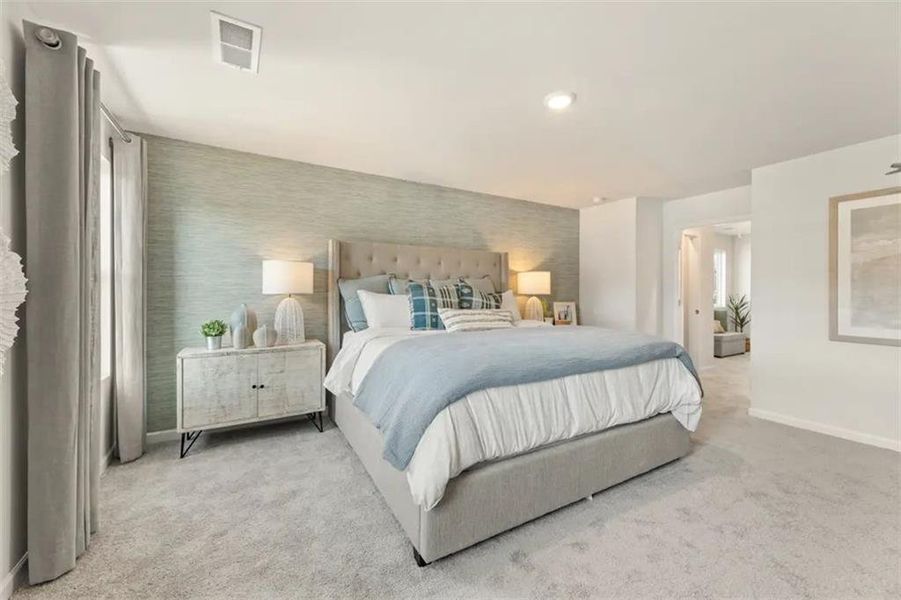 Furnished interior view inside a new home in , Lawrenceville (Image 21). Furnished interior view inside a new home in , Lawrenceville (Image 21).