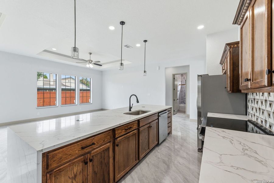 Furnished interior view inside a new home in , Selma (Image 13).