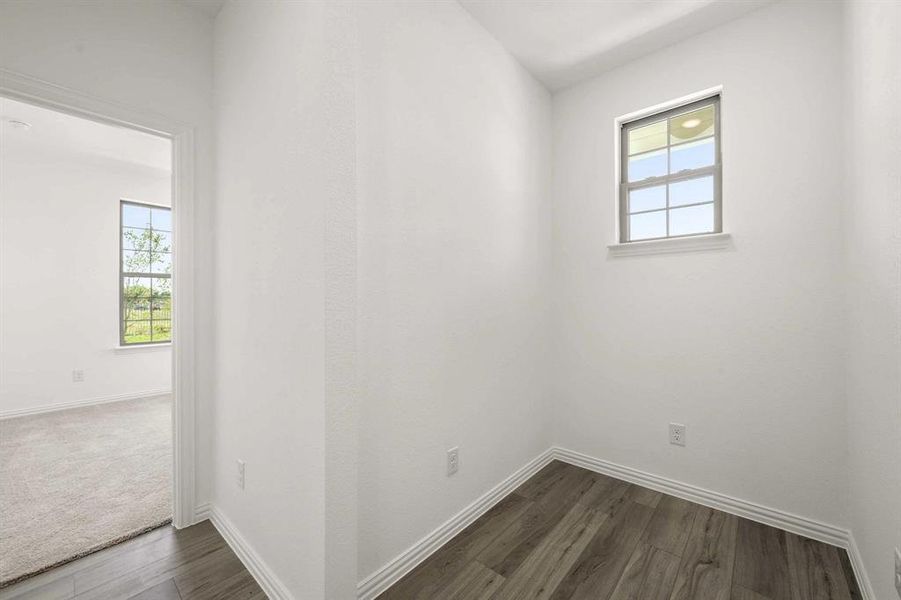 Spacious, unfurnished interior of a new home in Parkside, Mansfield (Image 19). Spacious, unfurnished interior of a new home in Parkside, Mansfield (Image 19).