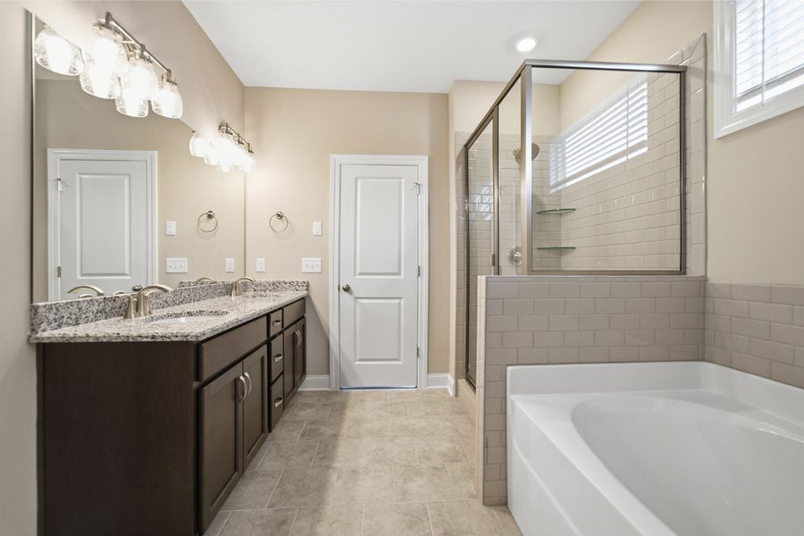 Furnished interior view inside a new home in The Retreat at Norman Farm, Hendersonville (Image 14).
