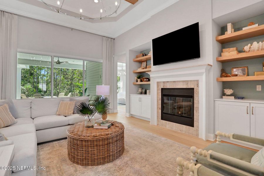 Furnished interior view inside a new home in , Ponte Vedra (Image 36). Furnished interior view inside a new home in , Ponte Vedra (Image 36).