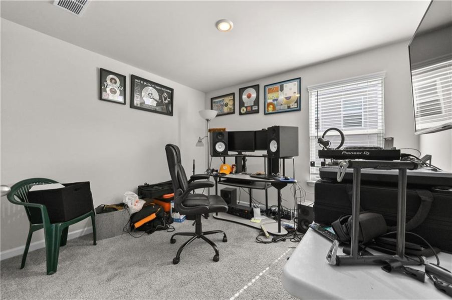 Furnished interior view inside a new home in Sweetwater Green - Royal Series, Lawrenceville (Image 7).