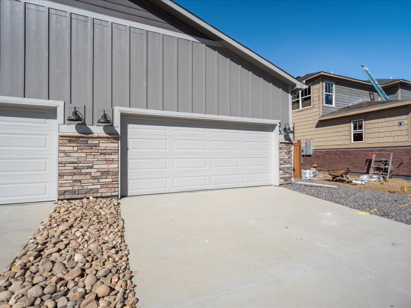 The Breckenridge floorplan interior image taken at a Meritage Homes community in Berthoud, CO.