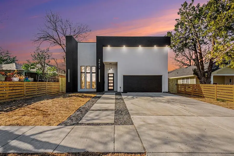 Front exterior of a new home in , Dallas, TX, highlighting curb appeal (Image 19).