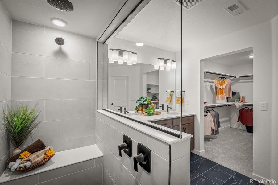 Furnished interior view inside a new home in Revel Crossing at Wolf Ranch – The Ascent Collection, Colorado Springs (Image 5).