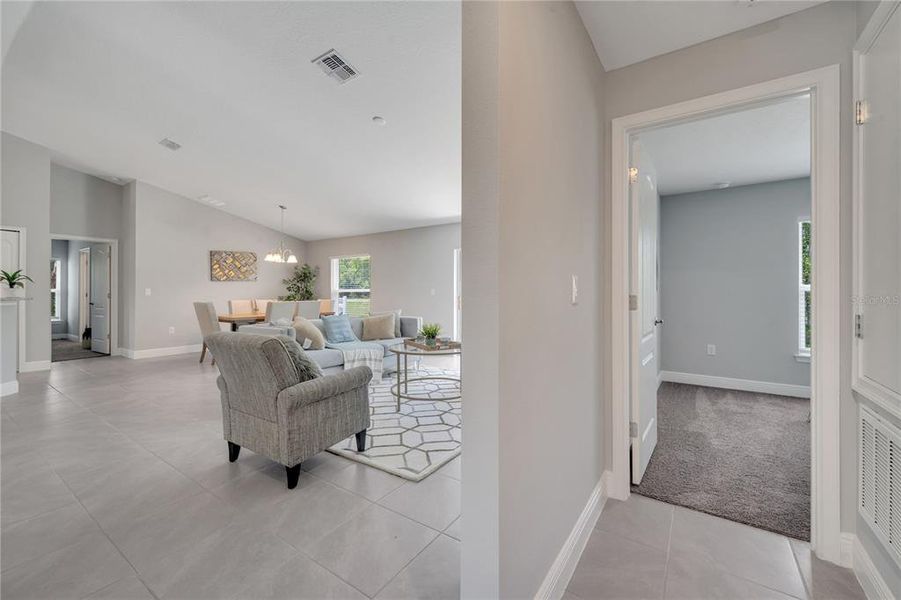 Furnished interior view inside a new home in , Kissimmee (Image 12).