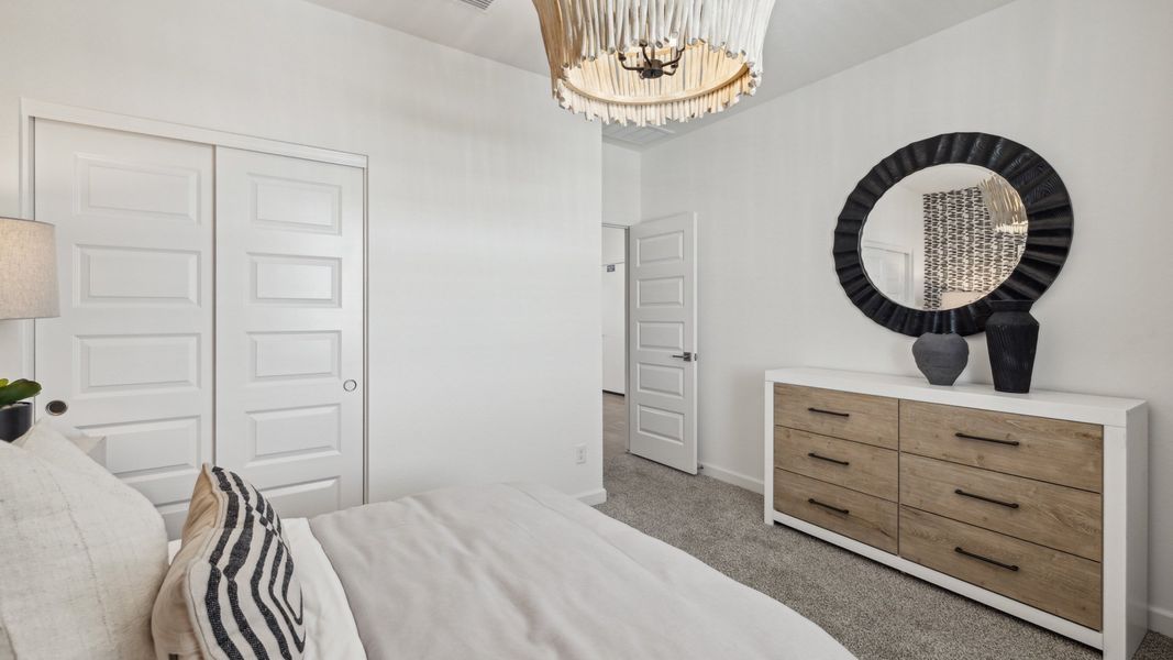 Furnished interior view inside a new home in Remington, Buckeye (Image 26).