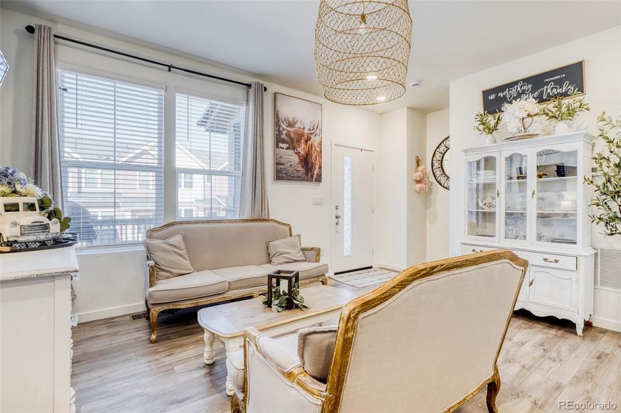 Furnished interior view inside a new home in , Aurora (Image 22).