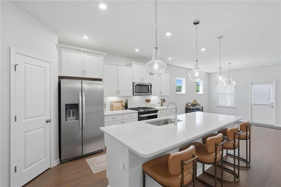 Furnished interior view inside a new home in Berkeley Mill, Cumming (Image 11).
