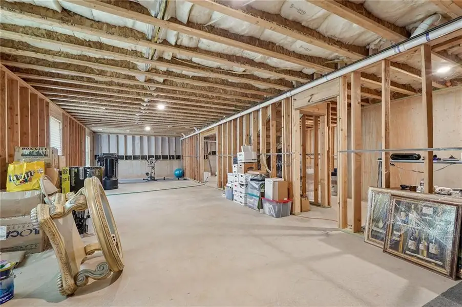 In-progress construction of a new home in Haley Station, Canton, GA (Image 43).