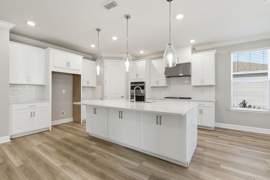 Furnished interior view inside a new home in Headwaters at Lofton Creek, Yulee (Image 11).