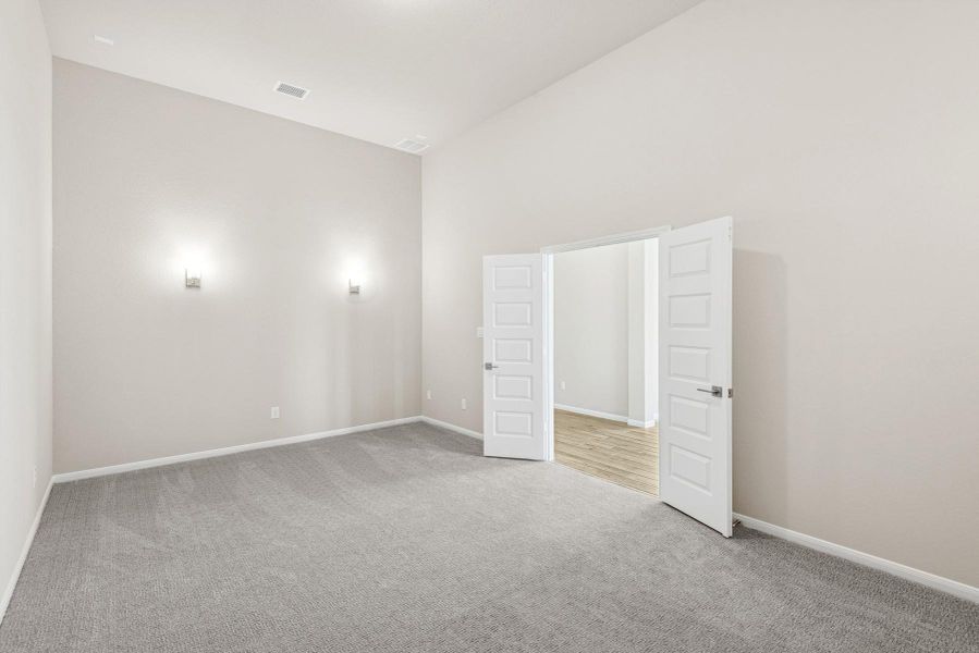 Dedicated media room