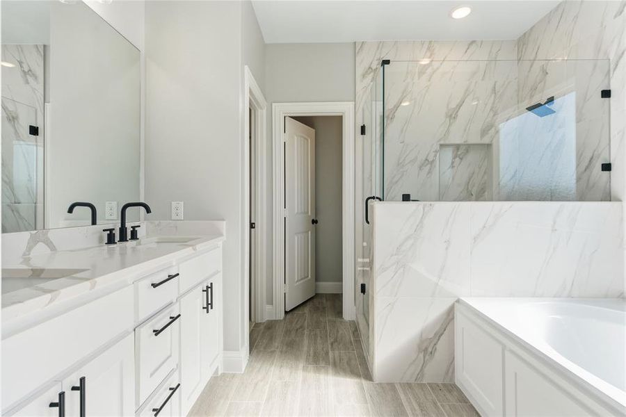 Furnished interior view inside a new home in , Tom Bean (Image 6).