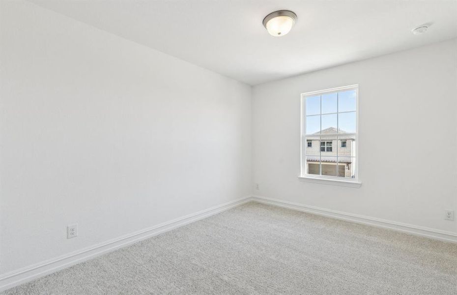 Spacious secondary bedroom