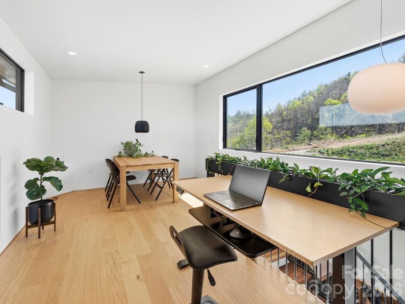 Furnished interior view inside a new home in , Asheville (Image 8).