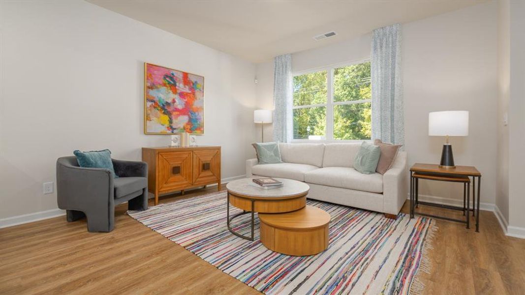 Furnished interior view inside a new home in Young's Crossing, Stone Mountain (Image 18).