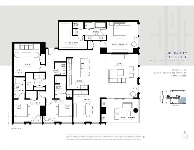 Green Bay Floor Plan.
