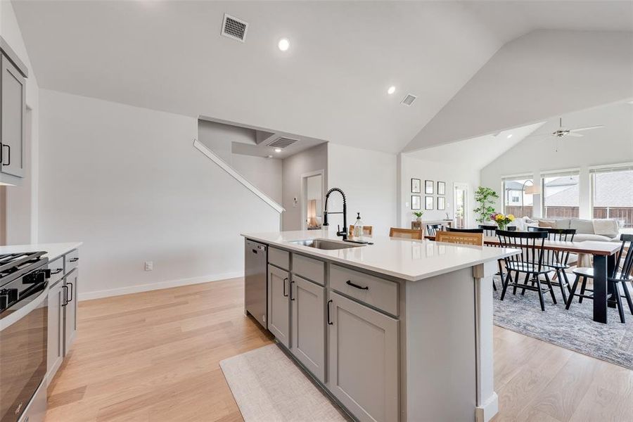 Furnished interior view inside a new home in Devonshire, Forney (Image 10).