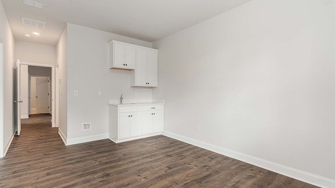 Representative unfurnished interior of a home built from the Covington by D.R. Horton in Eden Springs, Longs (Image 19).