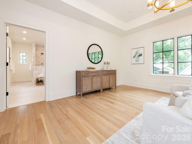 Primary bedroom suite