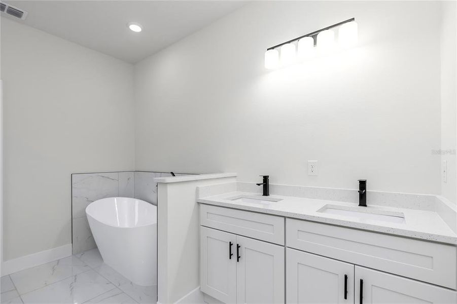 Furnished interior view inside a new home in , Ocala (Image 10).