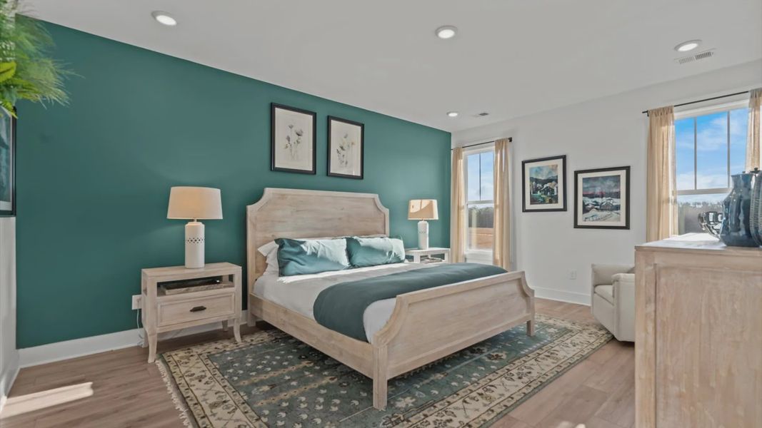 Furnished interior view inside a new home in The Reserve at Livingston Park, Easley (Image 8).