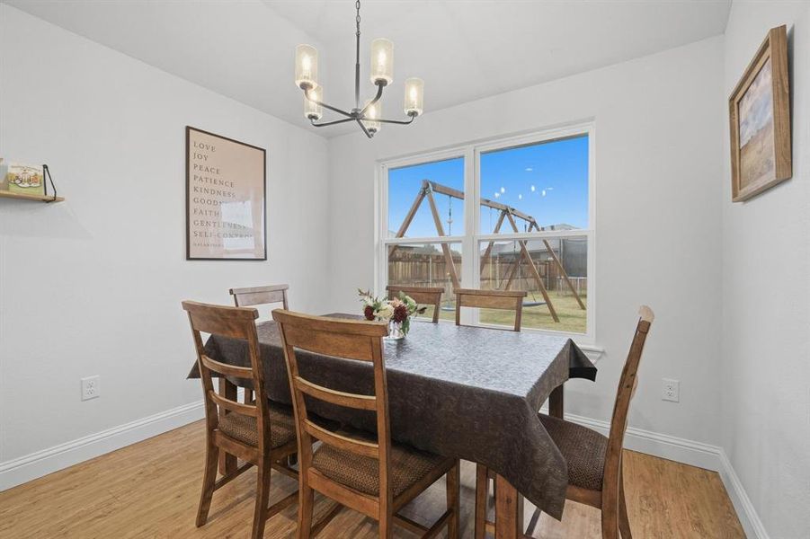 Furnished interior view inside a new home in , Abilene (Image 8).