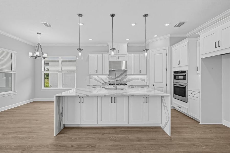 Furnished interior view inside a new home in Esplanade at Azario Lakewood Ranch, Bradenton (Image 4).