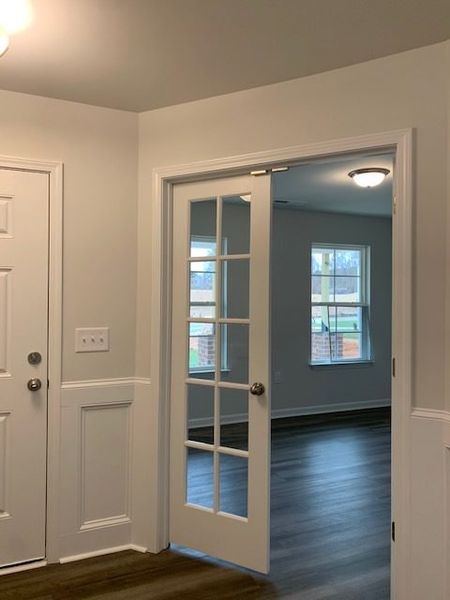 Spacious, unfurnished interior of a new home in Avondale, Greensboro (Image 13). Spacious, unfurnished interior of a new home in Avondale, Greensboro (Image 13).