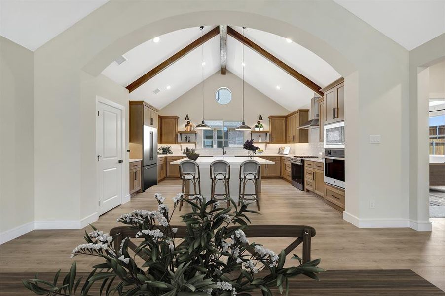 Furnished interior view inside a new home in Elevon, Lavon (Image 6).