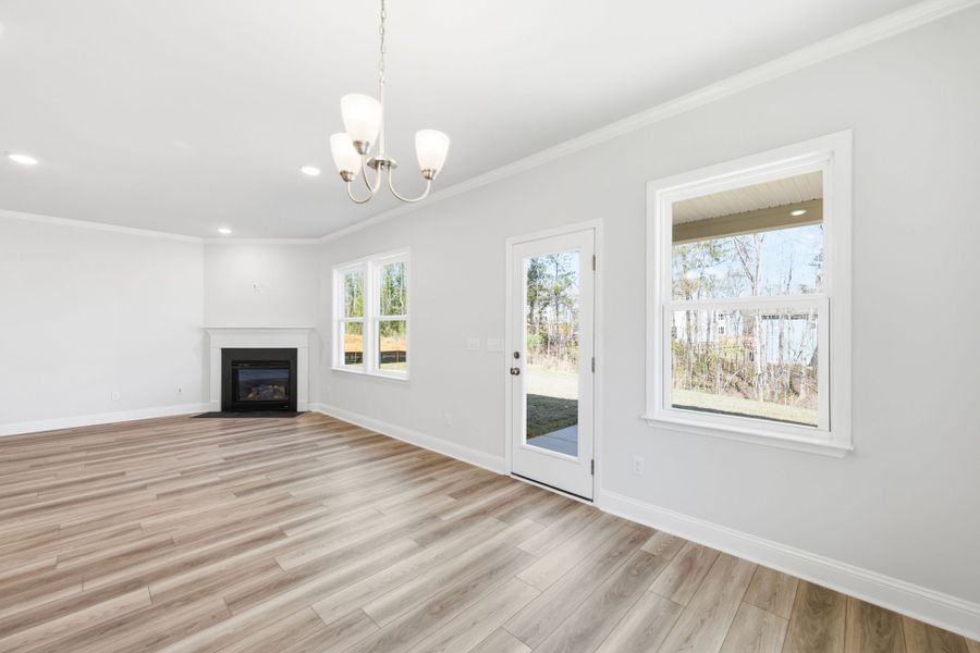 Spacious, unfurnished interior of a new home in Carriage Estates, Lexington (Image 41).