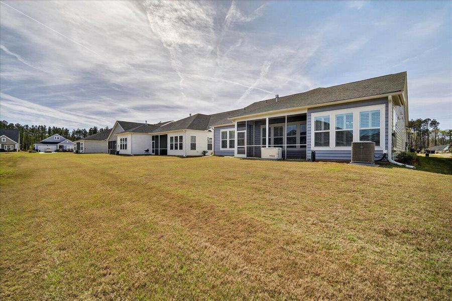 Exterior details and patio area of a home in Horizons at Summers Corner | 55+, Summerville (Image 23).