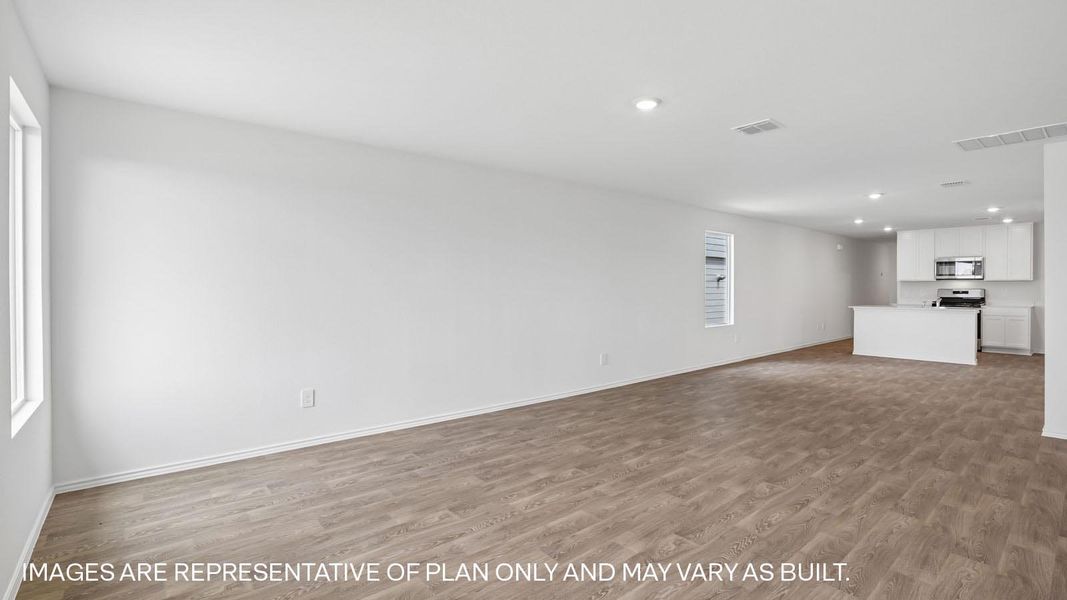 Spacious, unfurnished interior of a new home in Prairie Lakes, Buda (Image 15).