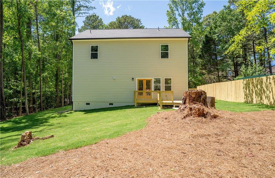 Exterior details and patio area of a home in , Snellville (Image 30).