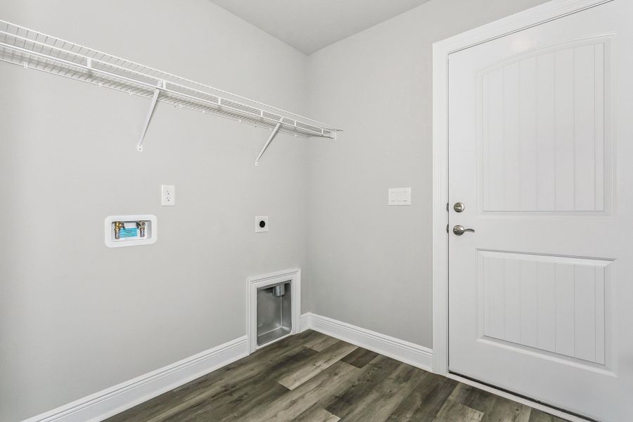 Representative unfurnished interior of a home built from the The Sapphire by Herbst Homes in Walther Reserve, Milton (Image 118).