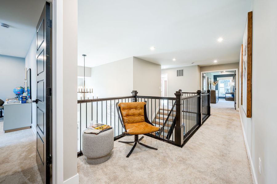 Representative furnished interior of a home built from the Beckett by Fischer Homes in Veranda Manor, Canton (Image 31).