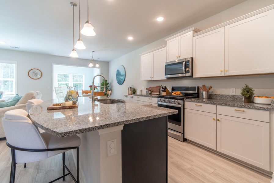 Furnished interior view inside a new home in , Johns Island (Image 15).