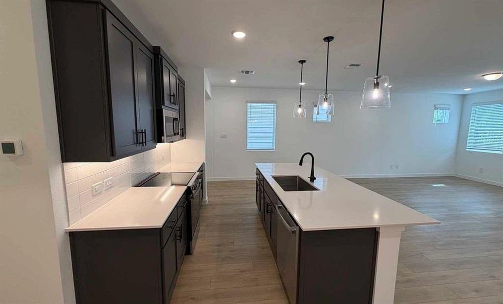 Kitchen Construction Progress featuring the Minimalist Collection