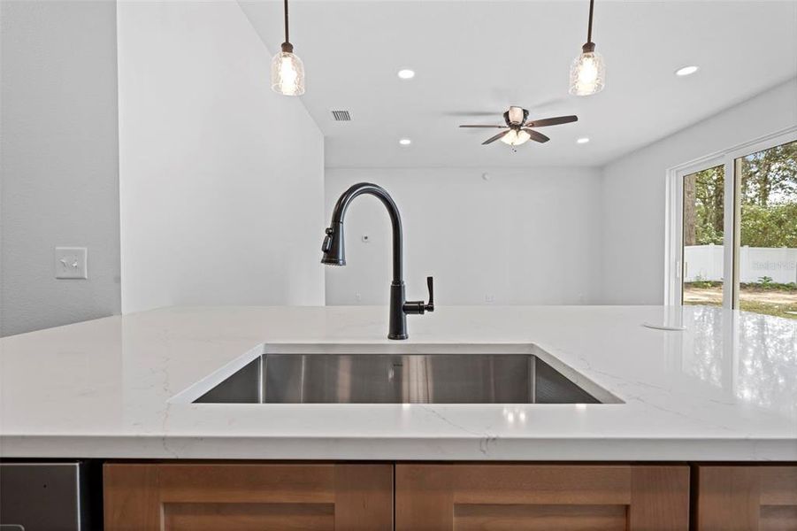 Close-up of interior finishes inside a home in , Brooksville (Image 10).
