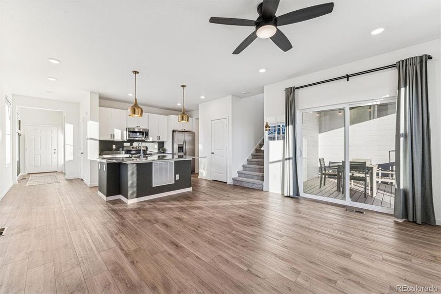 Furnished interior view inside a new home in Parkdale: Paired Homes, Erie (Image 31).