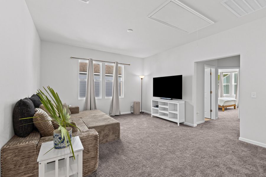 Furnished interior view inside a new home in , Charleston (Image 18).