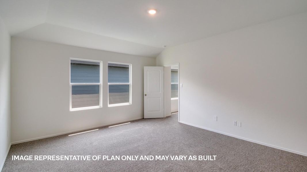 Spacious, unfurnished interior of a new home in Carillon, Manor (Image 10).