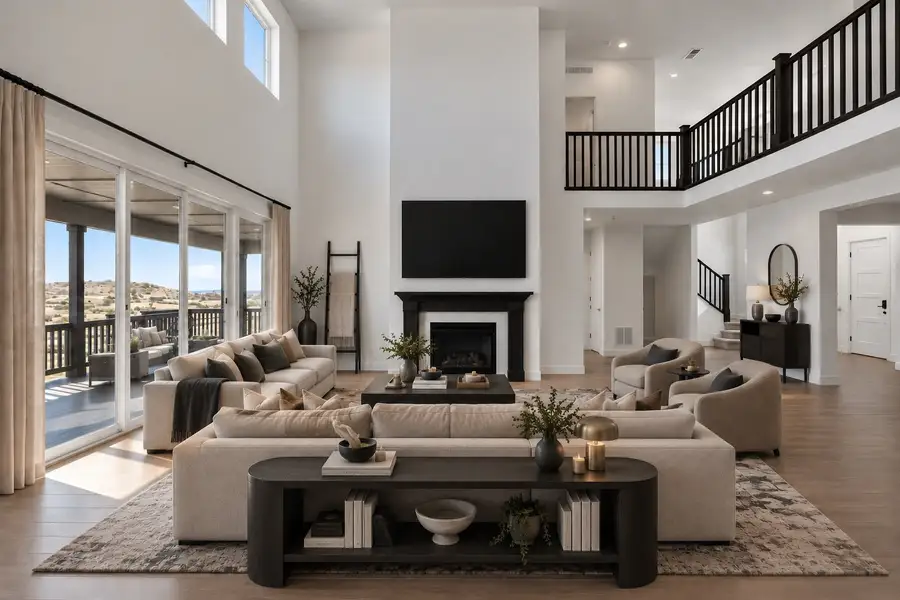 Furnished interior view inside a new home in Macanta, Castle Rock (Image 5).