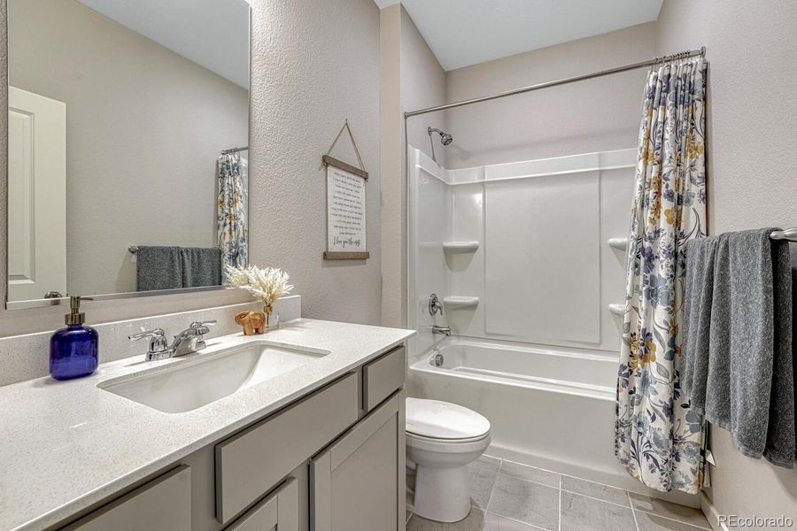 Furnished interior view inside a new home in Spring Valley Ranch, Elizabeth (Image 35).