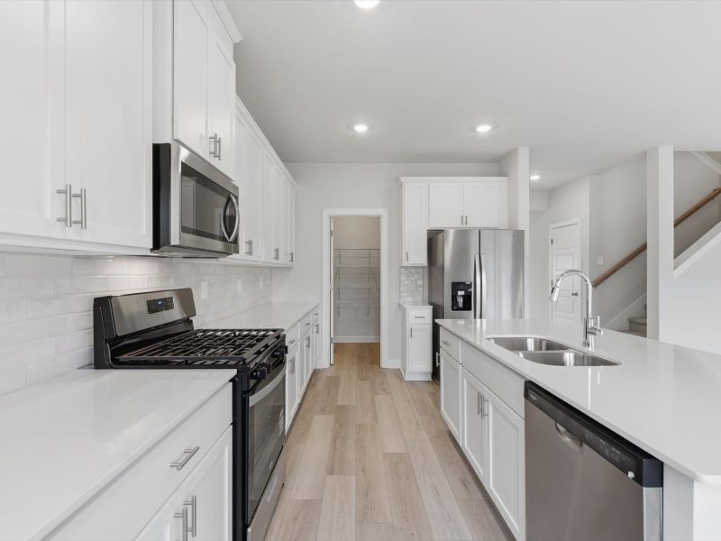 Furnished interior view inside a new home in Shiloh Valley, Piedmont (Image 6).