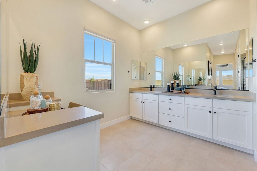 Representative furnished interior of a home built from the Garnet by Mattamy Homes in Las Ventanas, Goodyear (Image 32).