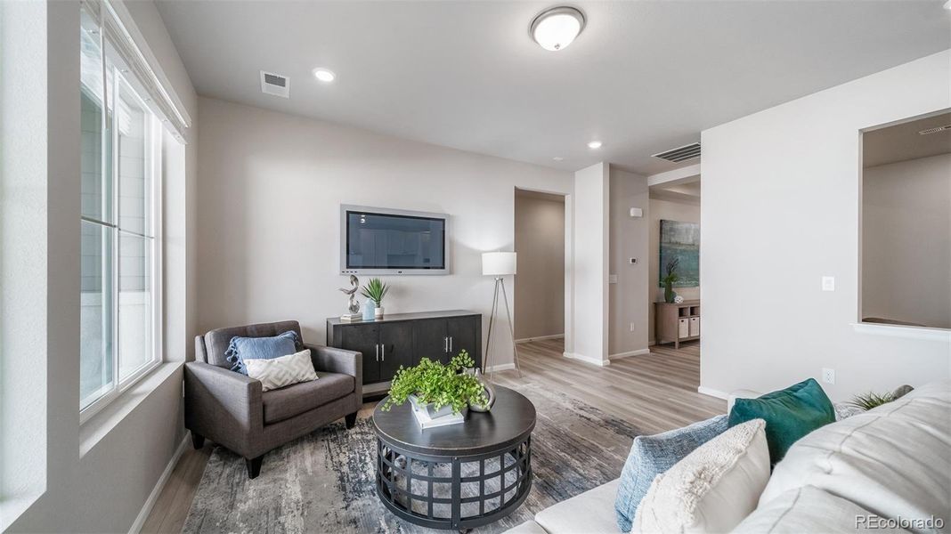 Furnished interior view inside a new home in , Aurora (Image 32).