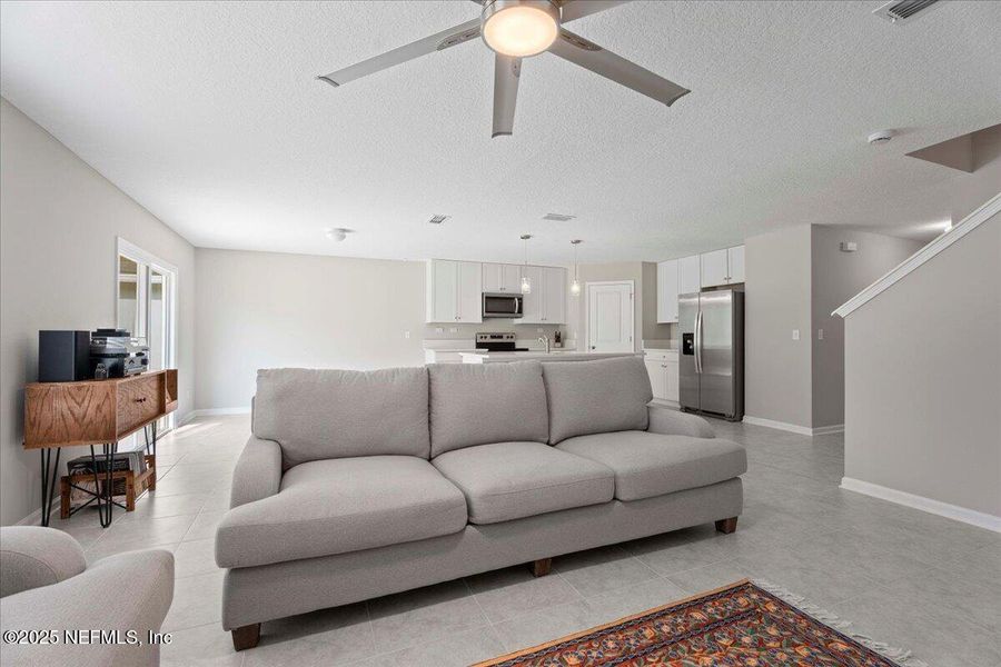 Furnished interior view inside a new home in Dunns Crossing, Jacksonville (Image 7). Furnished interior view inside a new home in Dunns Crossing, Jacksonville (Image 7).