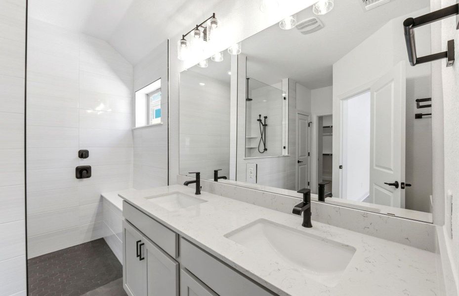 Furnished interior view inside a new home in West Cypress Hills, Spicewood (Image 8).