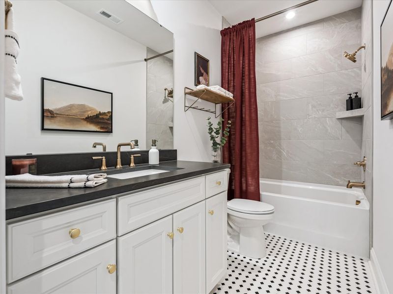 Representative furnished interior of a home built from the Price by Tri Pointe Homes in Old Town Village, Waxhaw (Image 38).